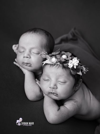 WonderBump Studio - Newborn Photography Timeless Black & White photo 12