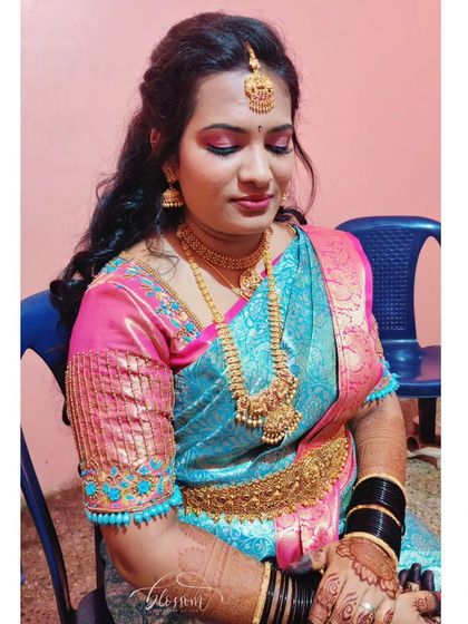 Soujanya Gowda - Special Occasion Makeup & Hairstyling Engagement & Reception Glam photo 25