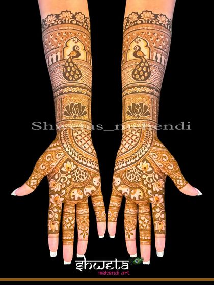 Traditional & Intricate Mehendi photo 9