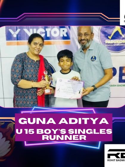 Manoj Kumar - Badminton Coaching for Kids & Youth Our Tournament Champions photo 59