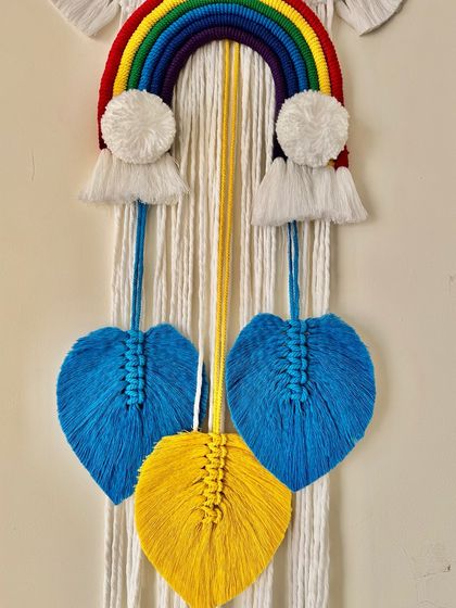 Shikha Agarwal - Custom Macrame & Crochet Home Decor Personalized Name Hangings photo 11