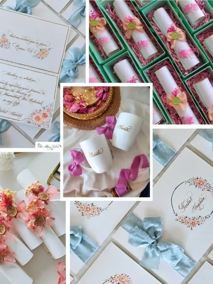 A look back at some of the beautiful projects from the last three years. From wedding invitations and personalized mugs to scroll favors, every piece represents a story I was privileged to be a part of. Thank you for being on this journey with me.