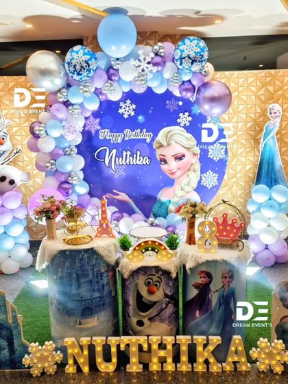 Dream Events - Kids' Birthday Party Decoration Princesses, Unicorns & Mermaids photo 8