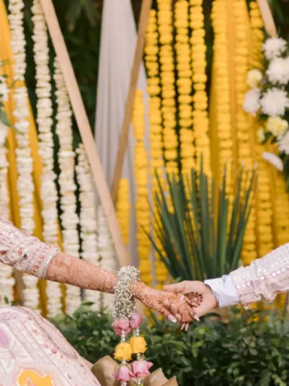 Vibrant Haldi & Mehendi Celebrations photo 37