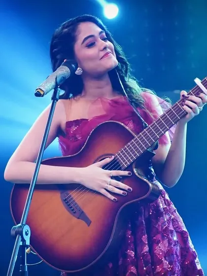 Performing live on stage is one of my favorite things in the world. This was a moment from my Sa Re Ga Ma Pa journey where I felt completely connected to the music, a feeling I pour into every custom anniversary or birthday song.