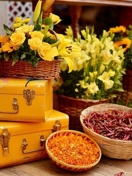 Wedding Decor Company - Wedding Event Design & Decor Radiant Haldi & Mehendi Celebrations photo 35