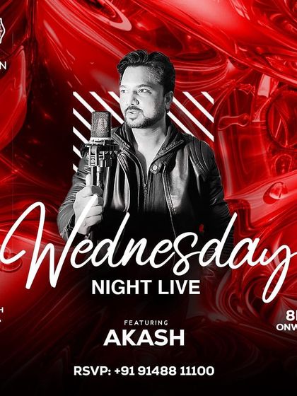 Midweek magic is here. Join us for Wednesday Night Live featuring the incredible Akash.