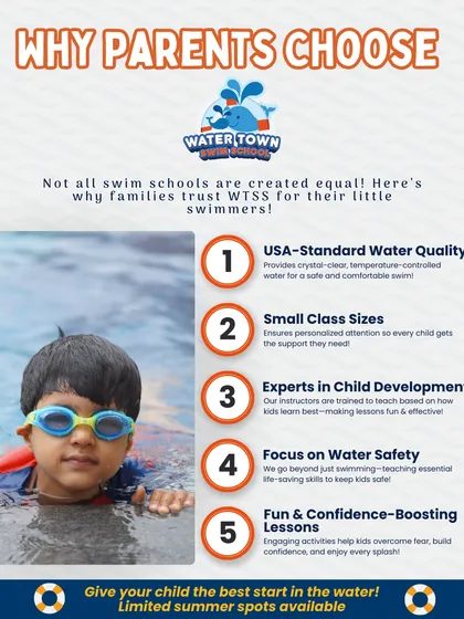 Wondering what makes us different? Here are the top five reasons parents trust us with their children. From our small class sizes to our expert instructors, every aspect of our program is designed for your child's safety, confidence, and enjoyment.