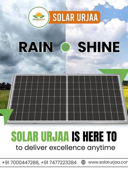 **Rain or shine, Solar Urjaa is here to deliver excellence anytime.** My systems are designed to perform in all weather conditions, ensuring you have a reliable source of power when you need it most.