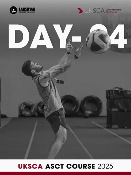 Lakshyan Academy of Sports - Coach & Trainer Education UKSCA Strength & Conditioning Certification photo 19
