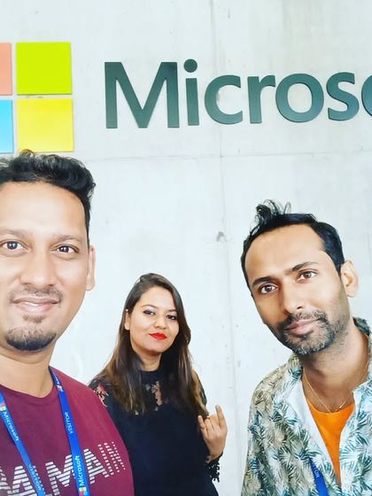 At the Microsoft campus for a corporate performance. We are proud to have played for some of the biggest names in the industry.