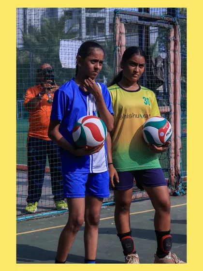 Two of our U-14 girls, listening to instructions with focus. Their dedication at such a young age is inspiring.