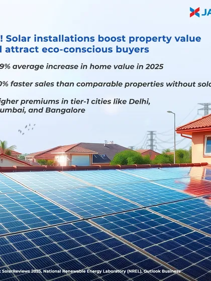 Investing in a rooftop solar system is not just an energy solution, it is a smart financial decision. Our installations can significantly increase your property's value, attracting eco-conscious buyers and leading to faster sales, particularly in tier-1 cities like Delhi, Mumbai, and Bangalore.