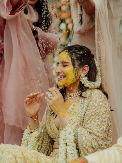 Baraati Inc - Destination Wedding Planning Vibrant Haldi Ceremonies photo 10