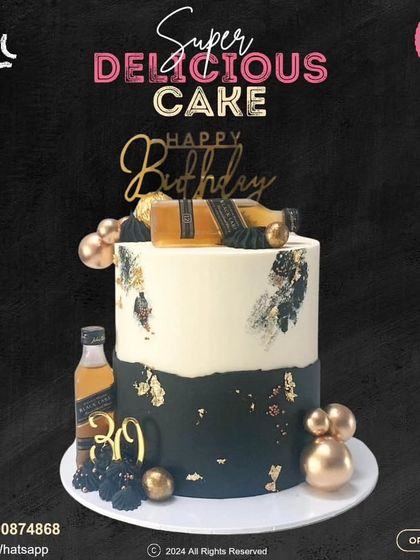 Love Plus Flour - Customized Theme Cakes Elegant Cakes for Adults photo 44