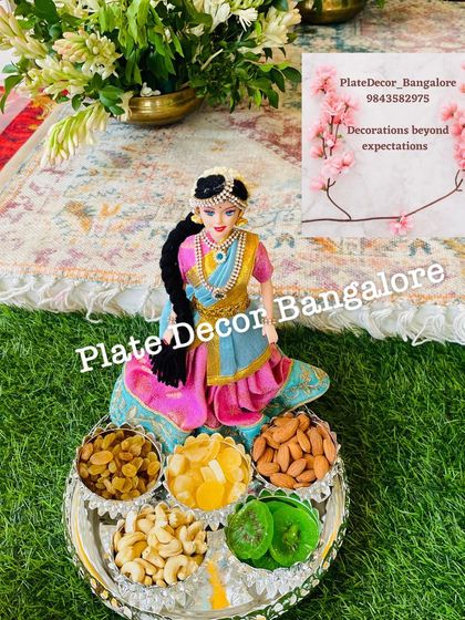 Sukeerthi - Ceremonial Gift & Platter Decoration Wedding & Engagement Platters photo 5