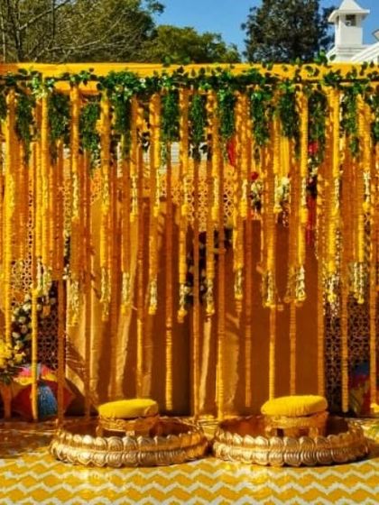 Party Solutions Rekha - Wedding Decor Vibrant Haldi & Mehendi Ceremonies photo 49