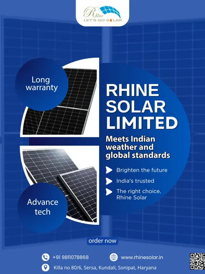 My panels are built with advanced tech and a long warranty, meeting both Indian weather requirements and global standards. They are India's trusted choice for a brighter future.