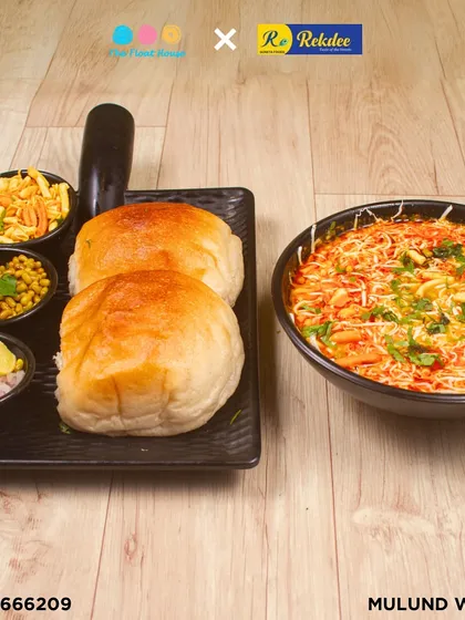 A classic Mumbai street food favorite, Misal Pav, served fresh and hot at our cafe. It's the perfect comfort food for any gathering.