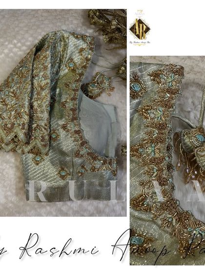 Arulaa by Rashmi Anoop Rao - Custom Bridal & Occasion Wear for Women Bridal Blouse Masterpieces photo 56