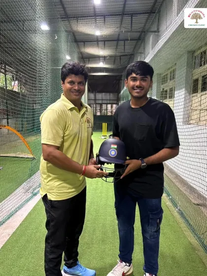 Celebrating Ayush Mhatre's appointment as the India Under-19 Captain before his tour to the UK. It is a proud moment for all of us at the clinic who have seen his journey.