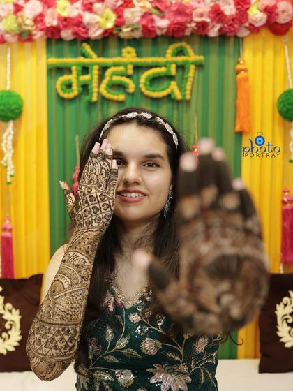 Vibrant Haldi & Mehndi photo 25