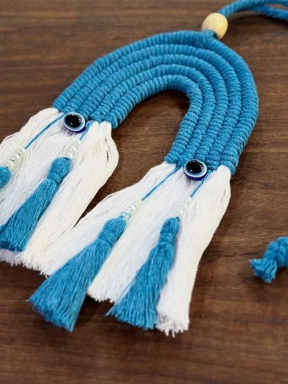 Eshtyles - Custom Macrame Home Decor The Evil Eye Collection photo 8