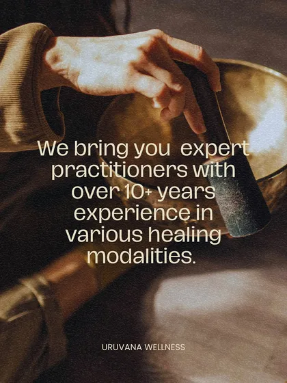 Healing is a journey of trust. I bring together a collective of expert practitioners, each with over a decade of experience in various healing modalities, to ensure you are guided with wisdom, integrity, and deep understanding.