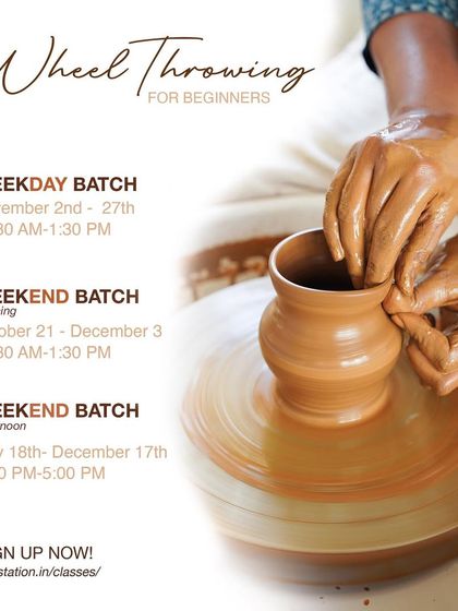 Clay Station - Pottery & Ceramics Classes & Workshops Getting Started: Beginner Workshops photo 7