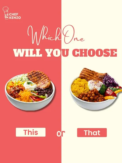 This or That? A simple choice between two of my delicious bowls. Which one would you pick?