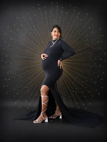 Lens And Stories - Maternity Photography The Glow of Motherhood: Solo Portraits photo 30