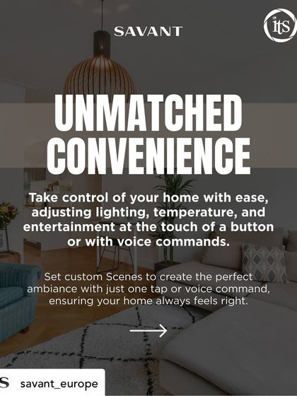 Unmatched convenience is a core benefit. Take control of lighting, temperature, and entertainment with the touch of a button or a simple voice command.