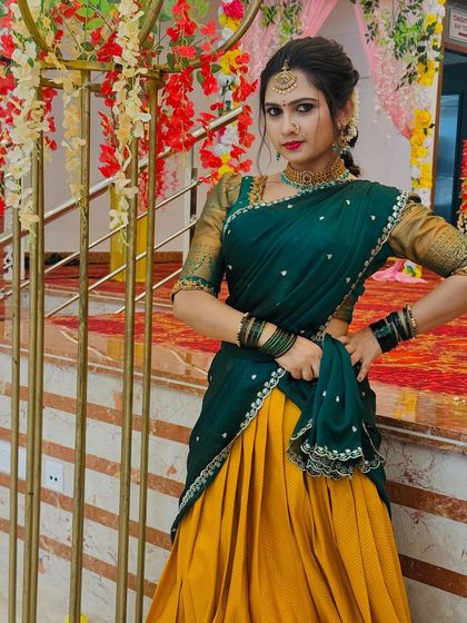 CB Rental Dresses - Women's Occasion Wear Rental Langa Davanis (Half Sarees) photo 5