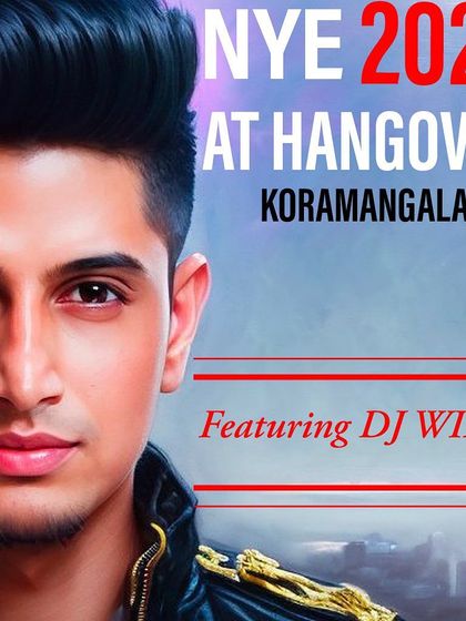 Ringing in the New Year at Hangover Koramangala. I am a go-to DJ for NYE parties, spinning the best Bollywood and Punjabi music to welcome the new year with a bang.