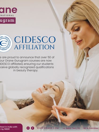 I am proud that over 50 of my courses are now CIDESCO affiliated. This ensures my students receive globally recognized qualifications in beauty therapy.