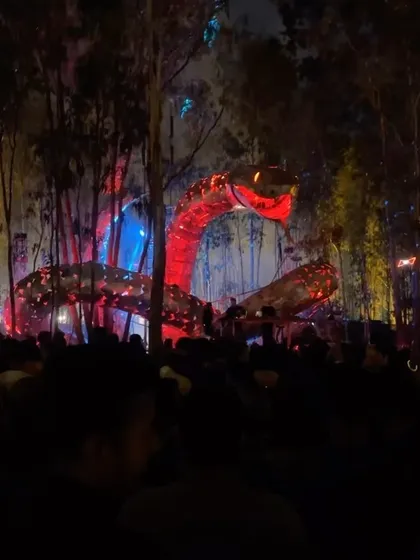A duplicate of the Echoes of Earth snake stage shot.