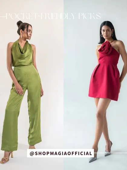 Whether you need a chic jumpsuit for a party or a little red dress for a date night, there are so many great affordable options from Indian brands. These are some of my top picks for elegant and stylish event wear.