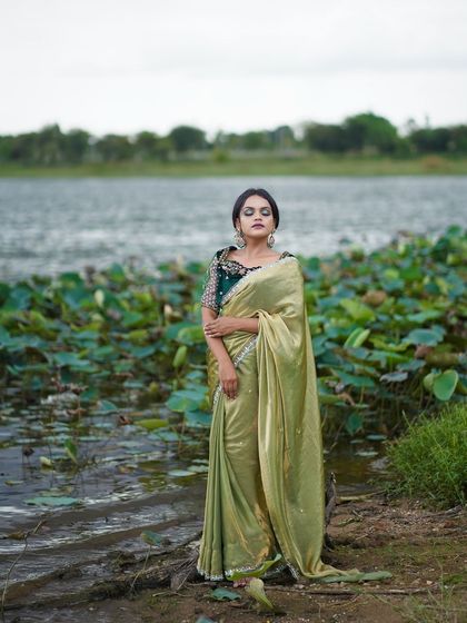 Designer Trends - Ethnic & Occasion Wear Rental Elegant Kanchi & Silk Sarees photo 23
