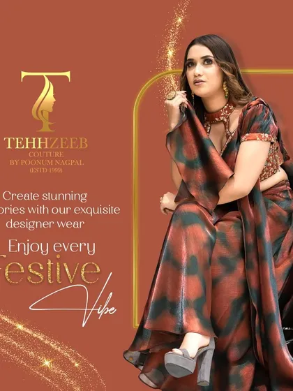 Create stunning memories and enjoy every festive vibe with our designer wear. This printed saree is perfect for making a style statement.