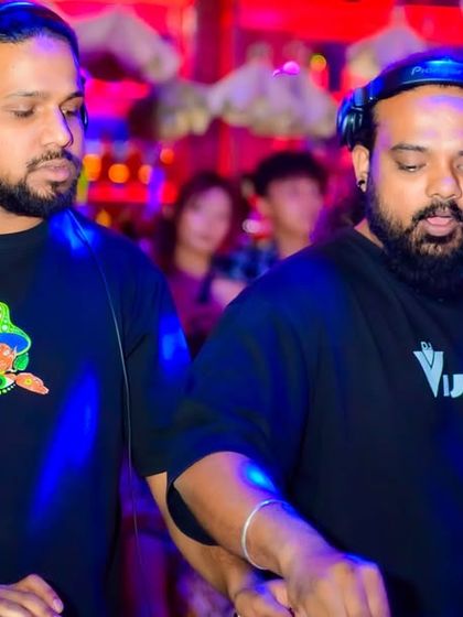 These shots capture me in my element, from different angles and at various events. Each one is a glimpse into my life as a music maker, focused on the craft and connecting with the crowd.