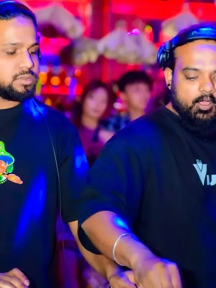 These shots capture me in my element, from different angles and at various events. Each one is a glimpse into my life as a music maker, focused on the craft and connecting with the crowd.