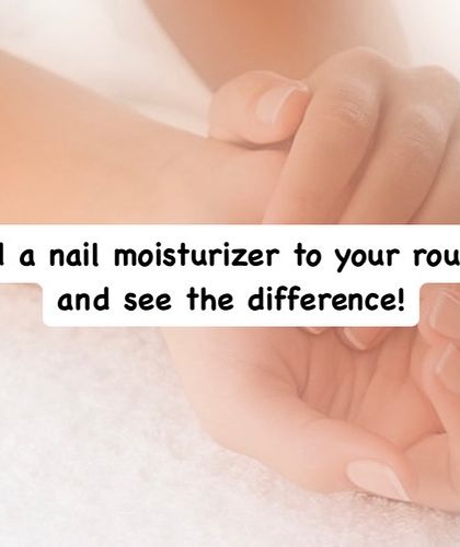 I encourage you to add a nail moisturizer to your daily routine. You'll be surprised at the difference it can make in the health and strength of your nails.