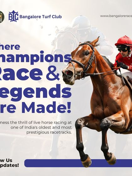 We are where champions race and legends are made. Follow us for updates and witness the thrill at one of India's most prestigious race tracks.