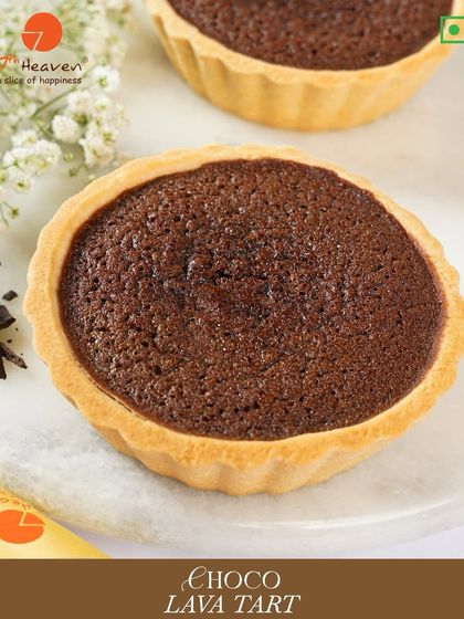 Our Choco Lava Tart is a mini indulgence with a molten chocolate center. It's the perfect single-serving treat for any chocolate lover.