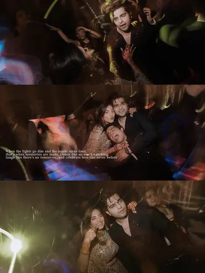 The raw energy of the after-party. I use motion blur to capture the vibe of the dance floor when everyone is letting loose.