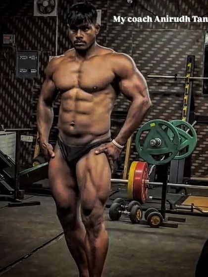 My athlete, my pride. This is the classic physique we build through relentless training and expert posing guidance.