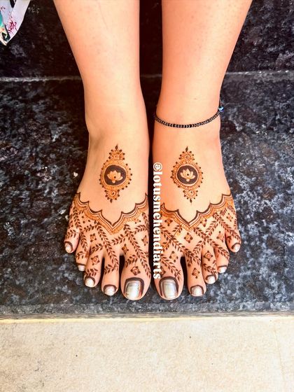 Lotus Mehendi Arts - Bridal & Occasion Mehendi Artistry for Feet photo 20
