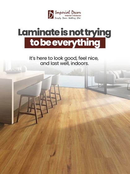 Laminate flooring isn't trying to be everything. It has a clear purpose: to look good, feel nice, and last well indoors. It provides a clean, modern aesthetic without the high cost or maintenance of other materials, making it a very practical choice.