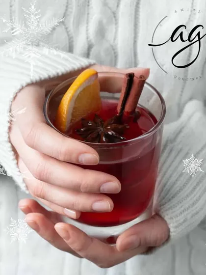 Get into the festive spirit with a steaming cup of my delicious mulled wine. It's a warm and fruity blend that brings the party vibes wherever it goes.