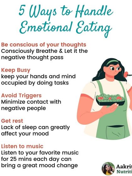 Emotional eating can be a major hurdle in any weight loss journey. Here are five practical ways to handle it, from being conscious of your thoughts and keeping busy to getting enough rest. It's about finding comfort without turning to food.